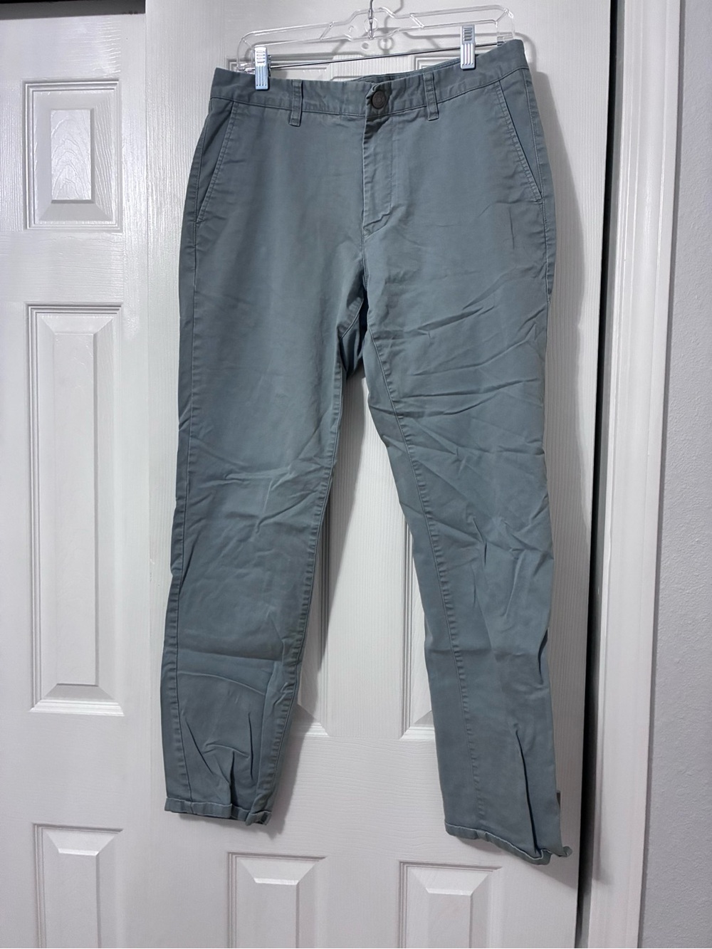 Bonobos Men's Casual Cotton Chino Pants in Blue 33/32